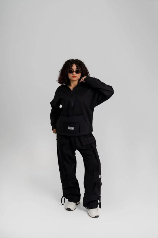 سوت ميلتون كاجوال بناتي – Black